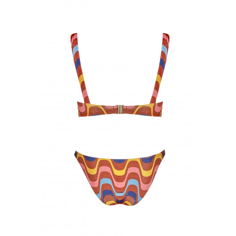 Bikini Balconette Riviera Estampado Multicolor Robin Collection