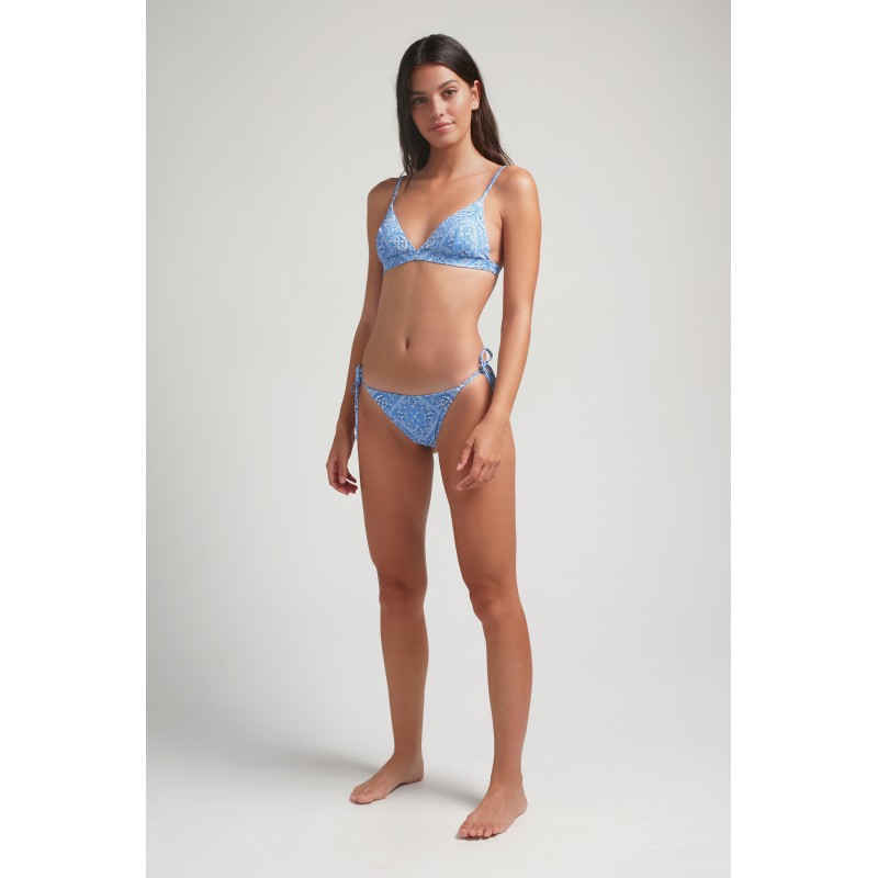 Bikini Azul Sporty Bandana Azzurra Tie Robin Collection Robin