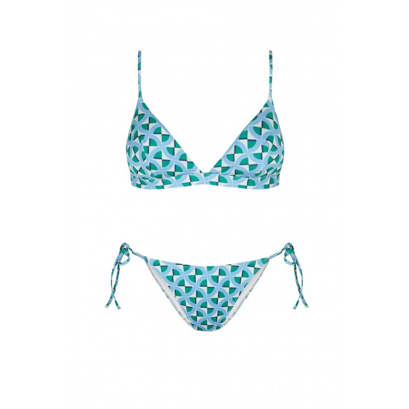 Calma Sporty Bikini Tie Blue Robin Collection Robin Collection