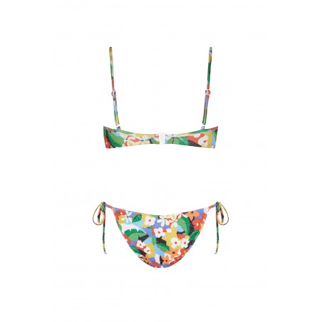 Bikini Balconette Amazonia Tie Multicolor Robin Collection