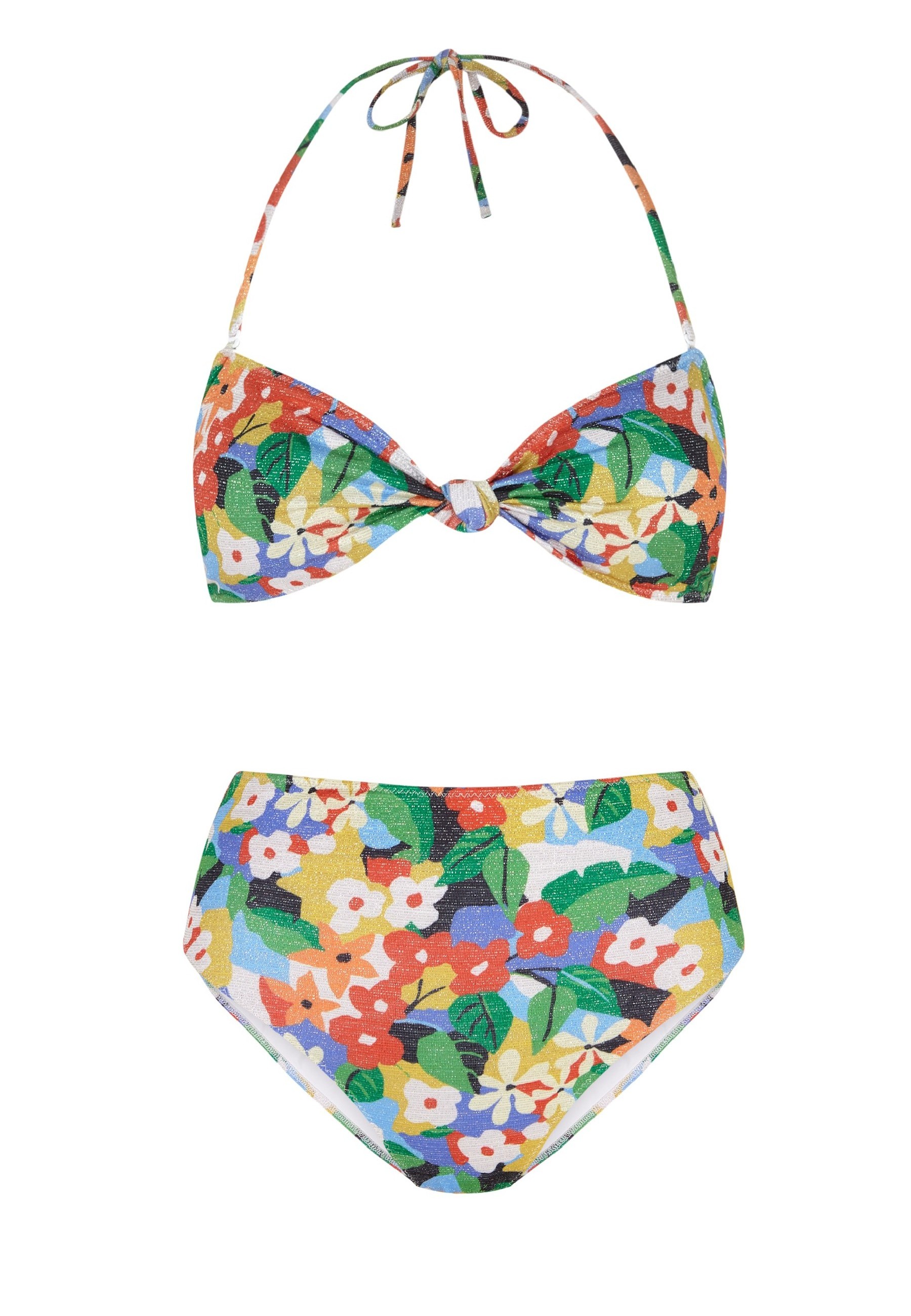 Bikini Bandeau Amazonia High Multicolor Robin Collection Robin