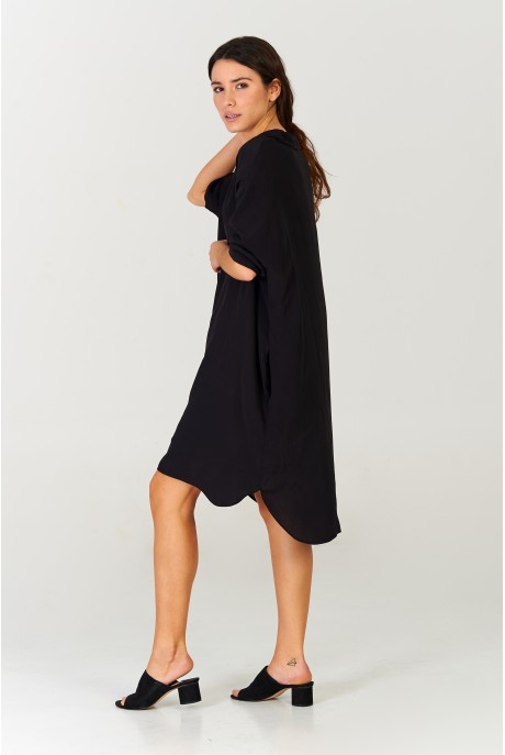 Vestido camisero Negro Vestido camisero Negro