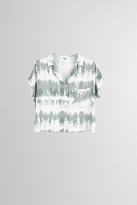 Camisa Tie Dye Khaki Camisa Tie Dye Khaki