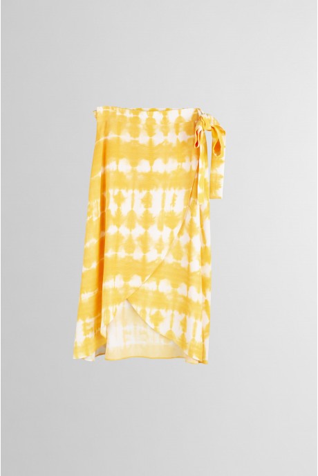 Falda larga Tie Dye Ocre Falda larga Tie Dye Ocre