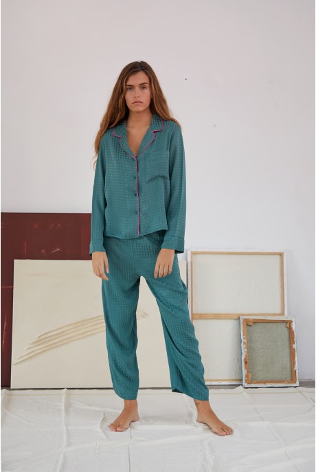 Pijama Venus Verde Petróleo Pijama Venus Verde Petróleo