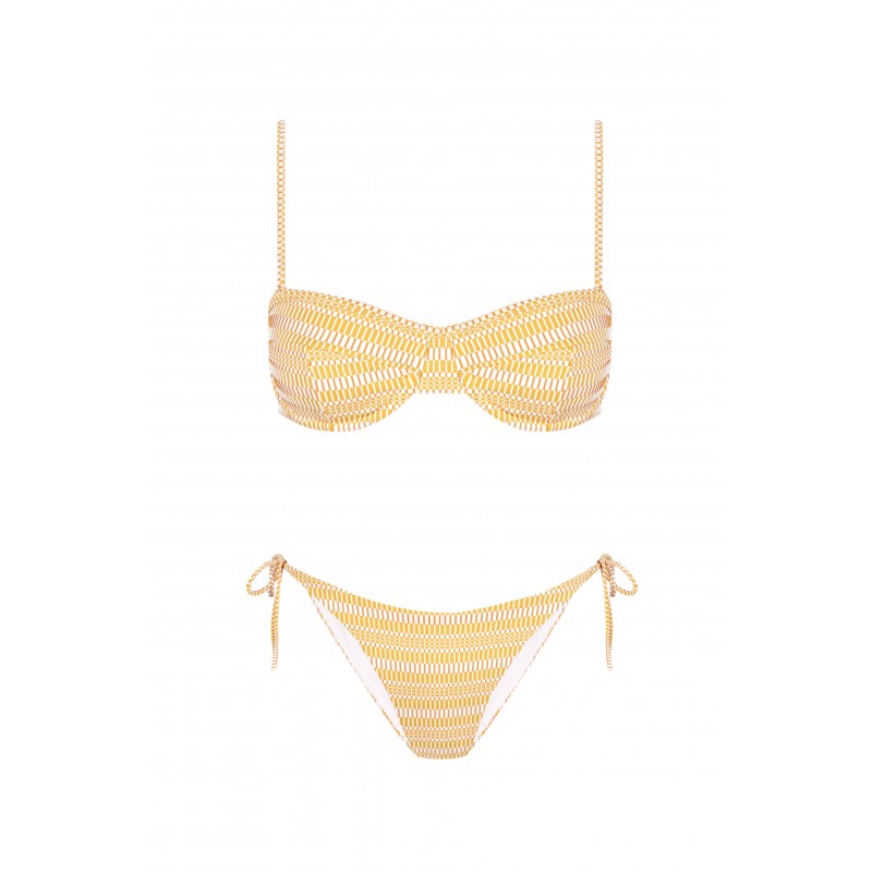 Apricot Balconette Bikini | Robin Collection