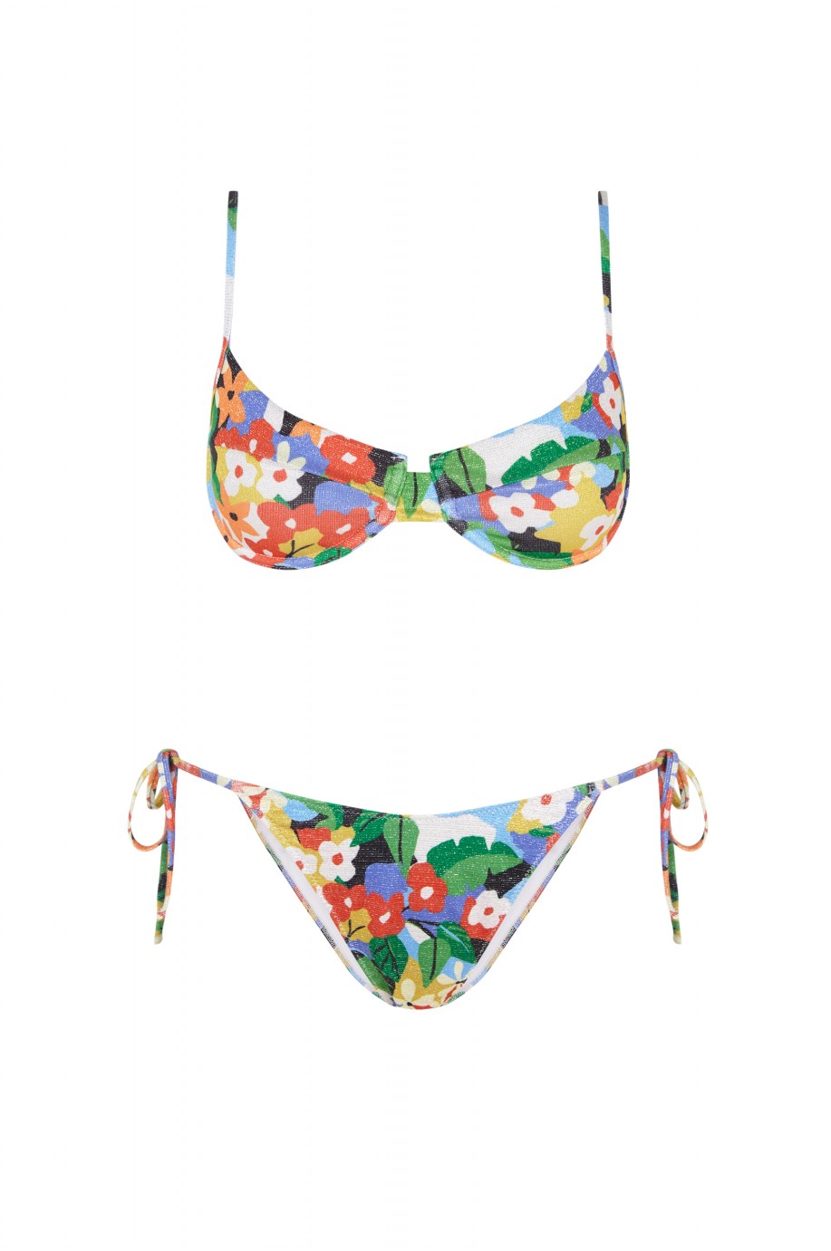 Bikini Balconette Amazonia Tie | Robin Collection