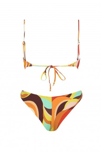 Maillot de bain 2 pièces Bandeau Fuego Brasilienne | Robin Collection