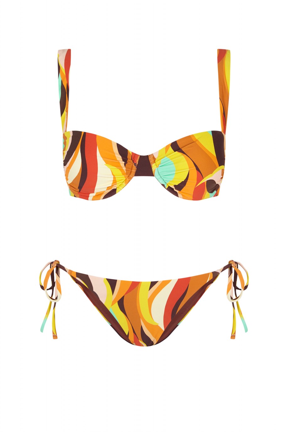 Bikini Balconette Fuego Tie | Robin Collection