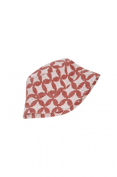 Zama Red Bucket Chapeau | Robin Collection