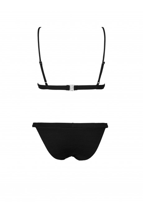 All Black Pique Sporty Bikini All Black Pique Sporty Bikini