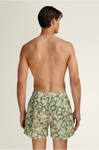 Green Acorn Swim Short | Robin Collection