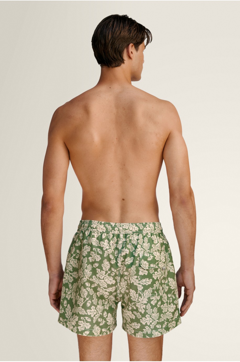 Green Acorn Swim Short | Robin Collection