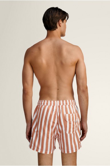 Peachy Lines Swim Short | Robin Collection