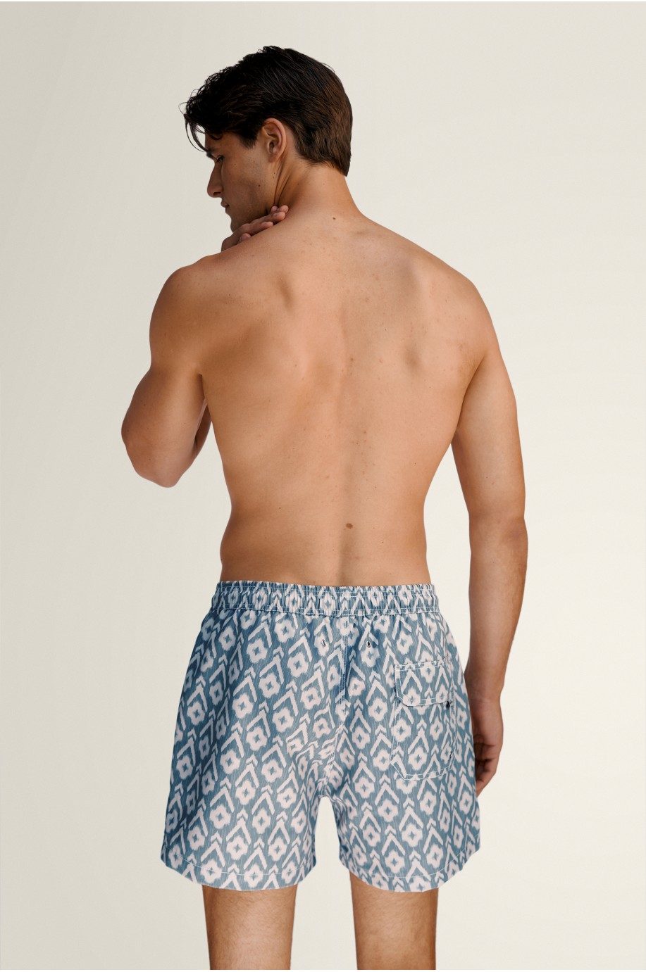 Short de bain Ikat Blue | Robin Collection