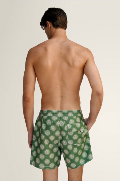 Green Sunny Swim Short | Robin Collection