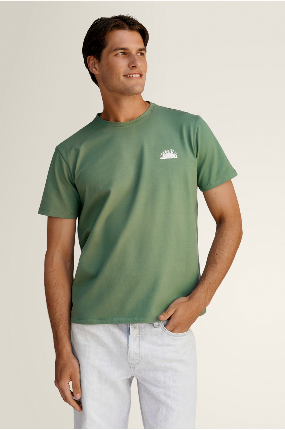 Camiseta Chaising Green | Robin Collection