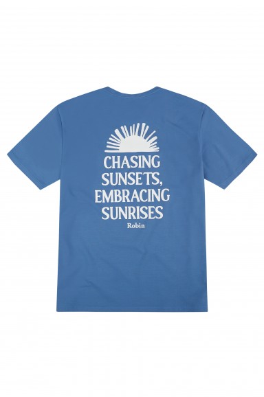 Camiseta Chaising Blue | Robin Collection