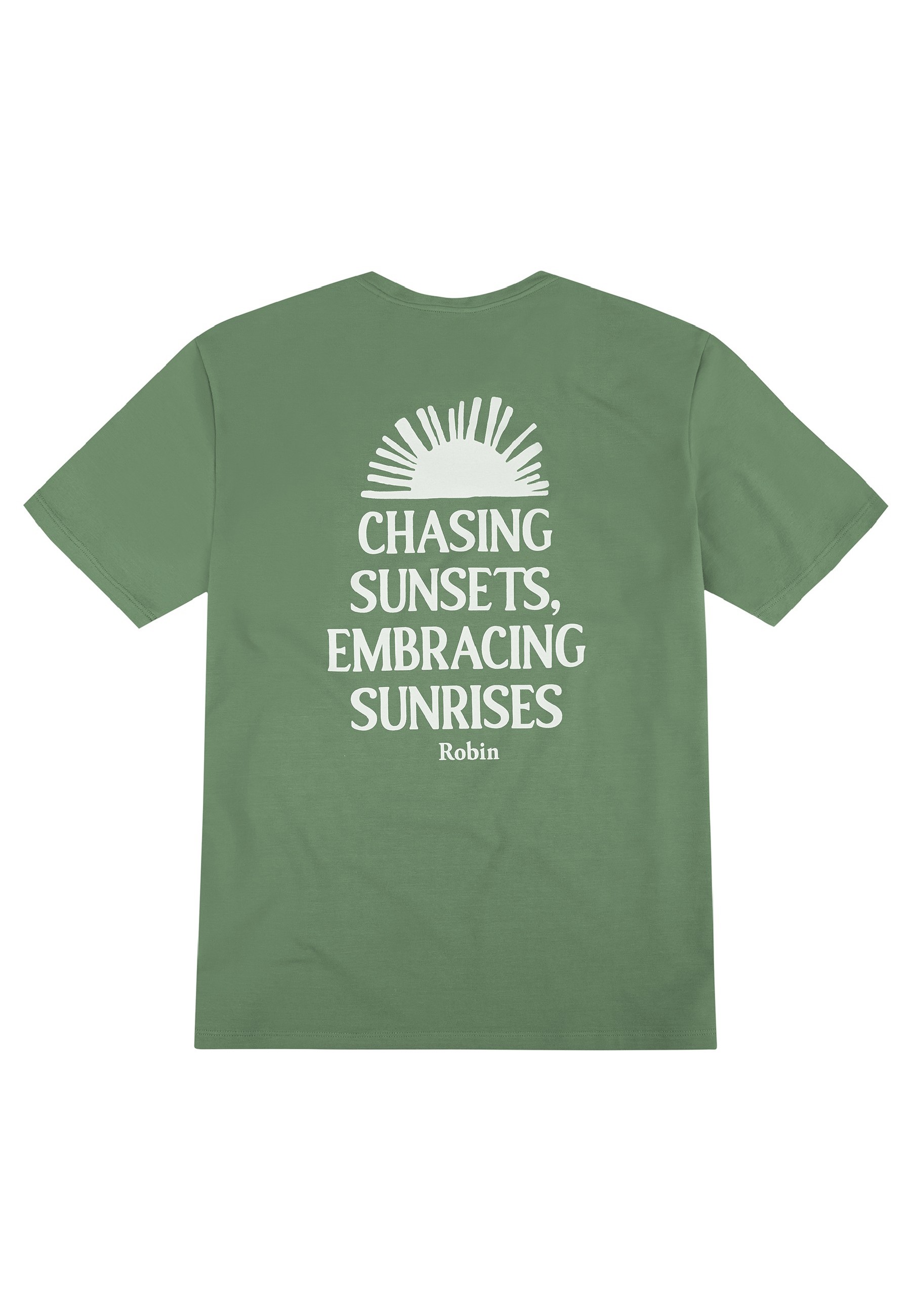 Camiseta Chaising Green | Robin Collection