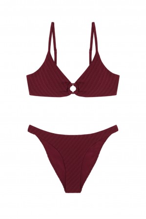 Burgundy Ring Bikini