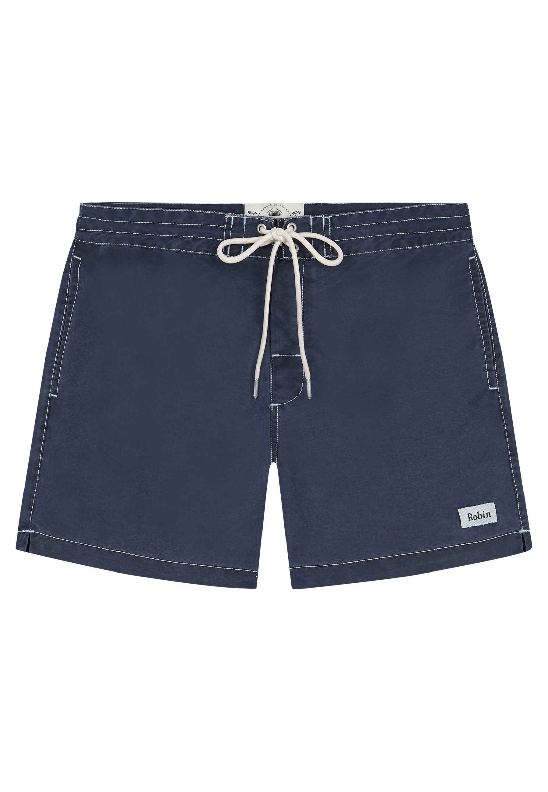 SteelBlue Swim Short|Robin Collection