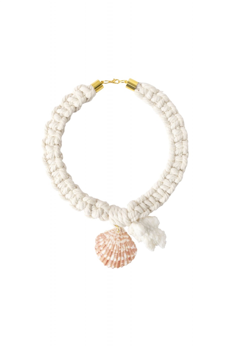 Collier White Coral